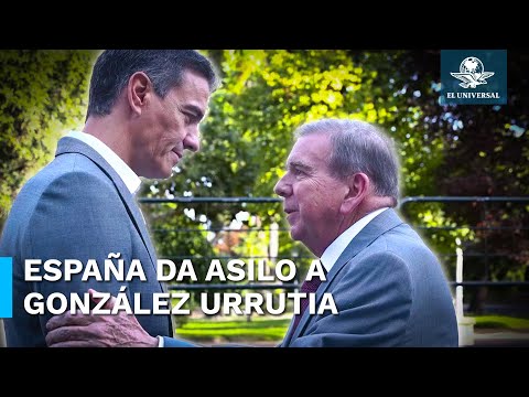 Así recibieron en España al opositor venezolano, Edmundo González Urrutia