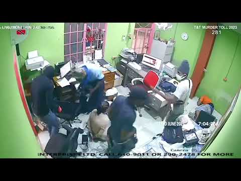 Latest footage of the robbery at Wilson Road taken from yesterday's show!