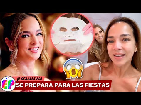 Adamari López SE PREPARA para las FIESTAS y logra una PIEL radiante con este facial