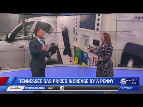Tennessee gas prices increase by a penny