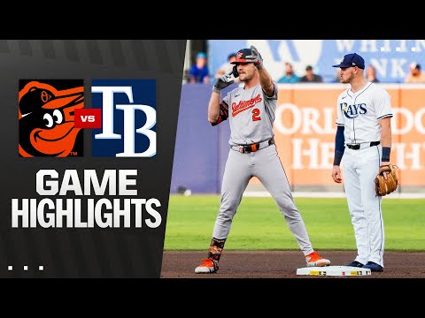 Orioles vs. Rays Game Highlights (6/18/25) | MLB Highlights