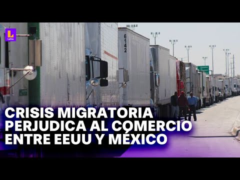 Transporte paralizado por crisis migratoria en Estado Unidos: Los costos se han incrementado