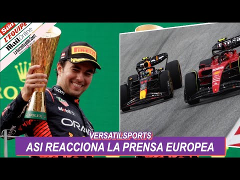 ASI REACCIONA PRENSA EUROPEA a REMONTADA y PODIO de CHECO PEREZ GRAN PREMIO AUSTRIA F1