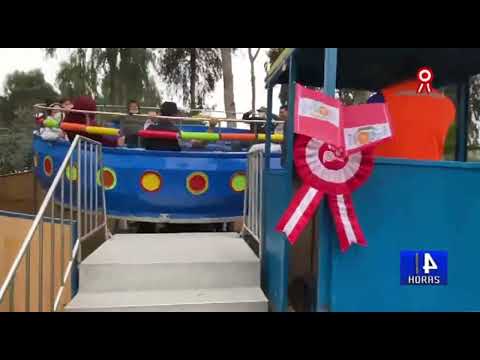 SJL: Familias celebran Fiestas Patrias en Parque Huayna Cápac