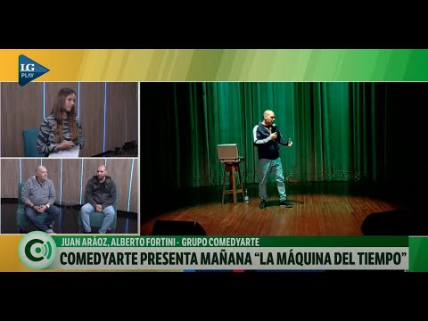El grupo Comedyarte presenta mañana La máquina del tiempo en el teatro municipal Rosita Ávila