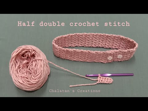 ็How-to-make-half-double-croch ็How-to-make-half-double-croch