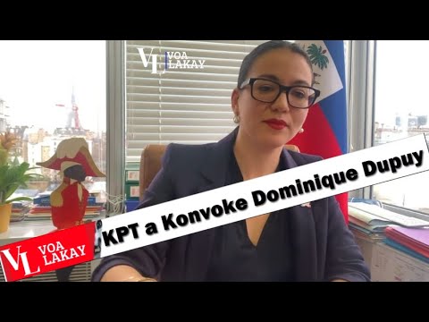 Minis Dominique Dupuy konvoke. Koulèv 7 tèt la vle revoke'l. Garry Conille vizite lekòl Tifi yo