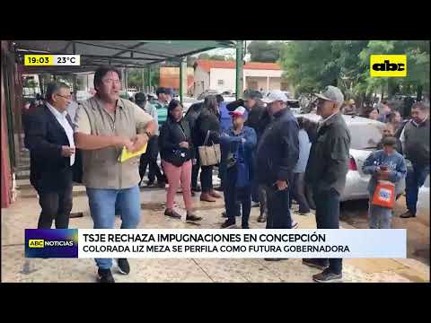 TSJE confirma victoria de la ANR en Gobernación de Concepción