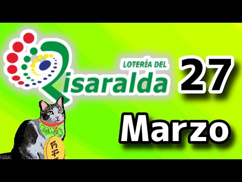 Resultado LOTERIA DEL RISARALDA Viernes 27 de Marzo de 2024