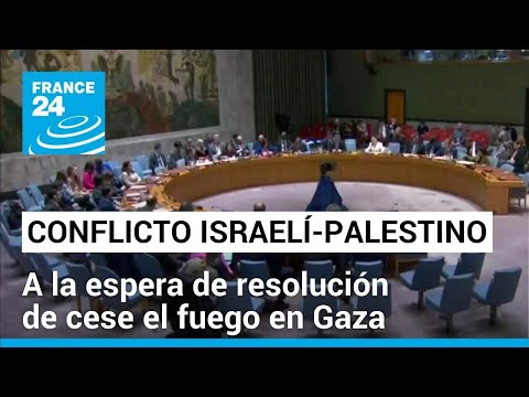 Consejo de Seguridad votará resolución de EE. UU. de alto al fuego en Gaza