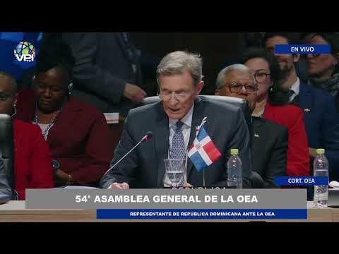 Asamblea General 54° de la OEA - En Vivo | 27Jun