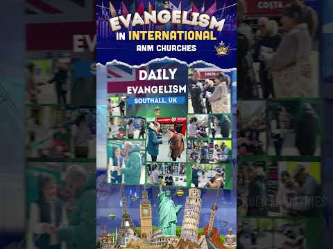 Evangelism in International ANM Churches || #shorts #viral #evangelism || @AnkurNarulaMinistries