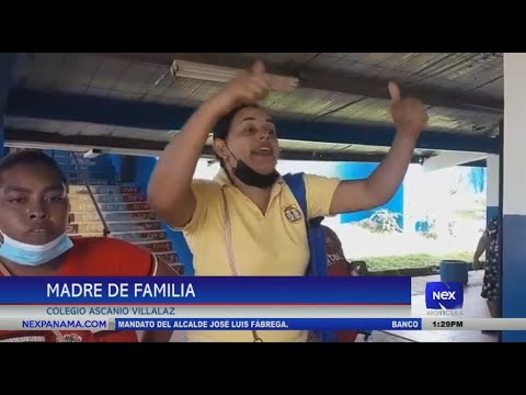 Padres de familia piden mejoras para la Escuela Ascanio Villalaz en San Joaquín