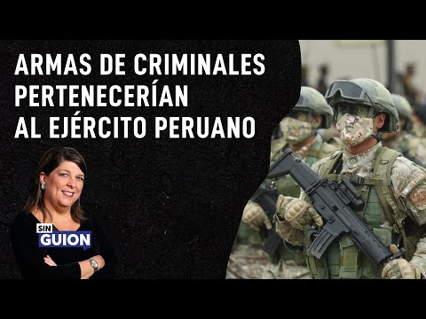 Crisis en ECUADOR: ARMAS USADAS por DELINCUENTES pertenecerían a las FF. AA.