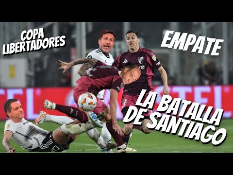 River empato con el Colo Colo en los cuartos de final de la Copa Libertadores