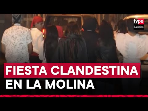 La Molina: intervienen fiesta de Halloween sin medidas mínimas de seguridad