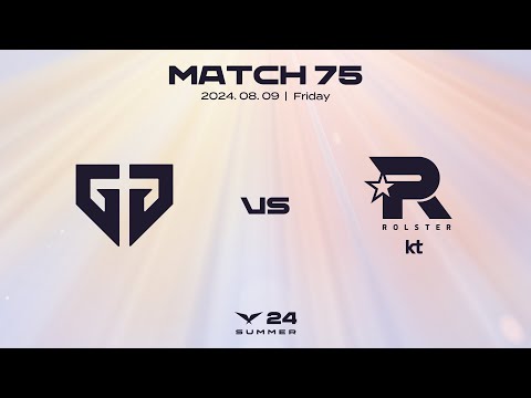 GEN vs. KT | 매치75 하이라이트 | 08.09 | 2024 LCK 서머 스플릿