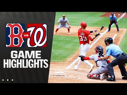 Red Sox vs. Nationals Game Highlights (7/6/25) | MLB Highlights