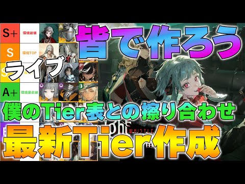 【リバース1999】Ver.3.1最新Tier作成ライブ | 皆のキャラ評価教えて【reverse/重返未来】