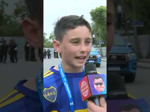SÍ VA A SALIR | Niño viral de Boca Juniors | #shorts