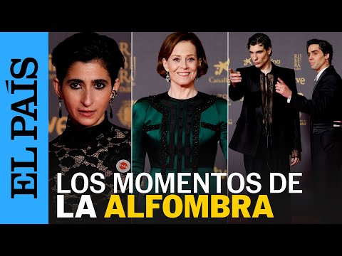 GOYA 2024 | Bayona y los Oscars, Alba Flores, con Gaza y otros momentos de la alfombra roja |EL PAÍS