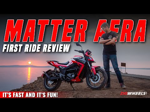 Matter Aera First Ride Review | India’s First Electric Bike With A Gearbox!