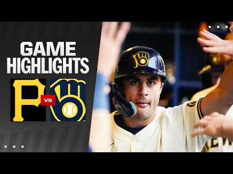 Pirates vs. Brewers Game Highlights (5/15/24) | MLB Highlights