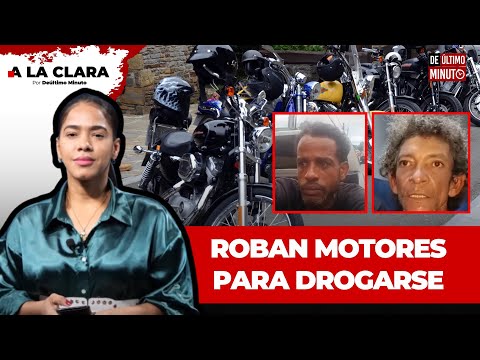 DOS DELINCUENTES ADMITEN ROBAR MOTORES PARA DROGARSE EN MOCA | A la Clara con Ramón Tolentino