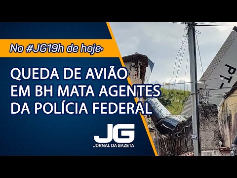 Queda de avião em BH mata agentes da polícia federal - Jornal da Gazeta - 06/03/2024