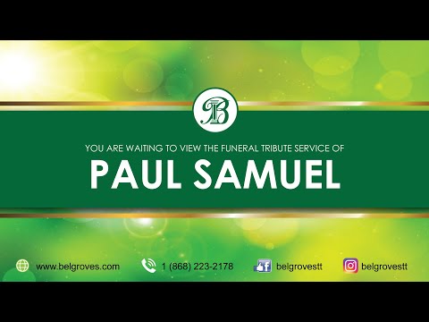Paul Samuel Tribute Service