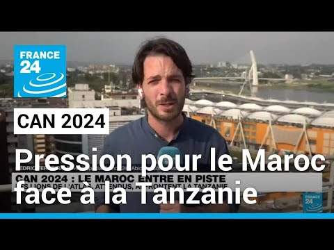 CAN 2024 : pression pour les favoris Marocains avant leur entrée en lice • FRANCE 24
