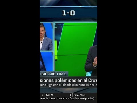 CRUZ AZUL ¿El ARBITRAJE influyó en el MARCADOR?