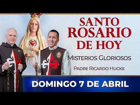 Santo Rosario de Hoy | Domingo 7 de Abril - Misterios Gloriosos #rosariodehoy