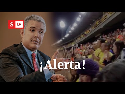 Alerta de Iván Duque por los partidos pasados de la Selección Colombia | Semana Noticias