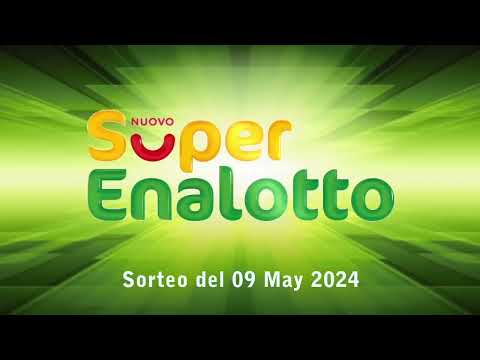 Resultado del Super Enalotto de Italia, resultado del 9 de mayo del 2024