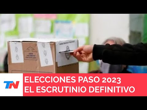ELECCIONES PASO 2023 I El escrutinio definitivo en Provincia: cuánto durará y qué datos podría dejar