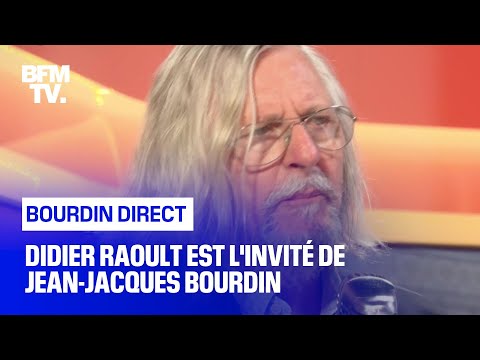 Didier Raoult face à Jean-Jacques Bourdin en direct