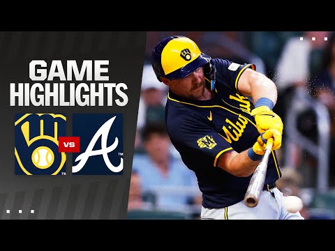 Brewers vs. Braves Game Highlights (8/7/24) | MLB Highlights