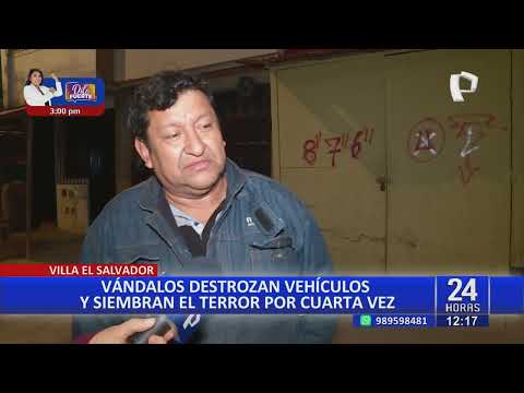 24Horas | VES: vandalismo y destrucción por barristas de la U y Alianza Lima