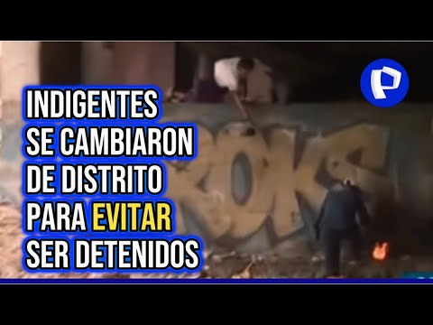 Intervención en Carmen de La Legua: sujetos cruzan a otro distrito para no ser detenidos