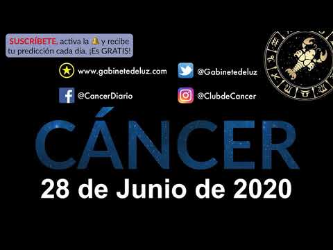 Horóscopo Diario - Cáncer - 28 de Junio de 2020