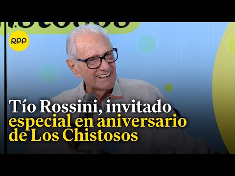 Tío Rossini hizo de las suyas en aniversario 31 de Los Chistosos