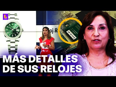 ¿De dónde Dina Boluarte sacó los Rolex? Hallazgos de Fiscalía dejan más preguntas sobre el caso