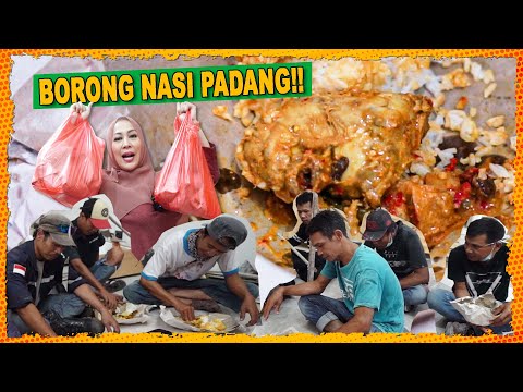 BORONG NASI PADANG || MAKAN BARENG DIKANTOR BARU!!