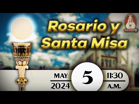 Rosario y Santa Misa en Caballeros de la Virgen, 5 de mayo de 2024 ? 11:30 a.m.