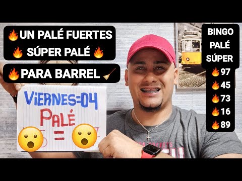 VIERNES 04 DE OCTUBRE 2024 MIRÁ UN PALÉ FUERTESSÚPERVISTE 97-45-73-16-89Hoy palé fuertes