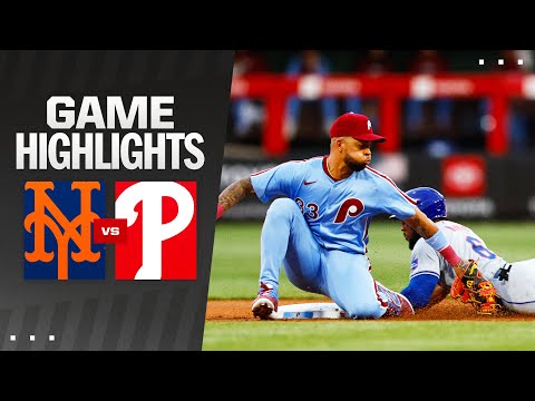 Mets vs. Phillies Game Highlights (5/16/24) | MLB Highlights