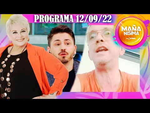 Mañanísima con Carmen - Programa 12/09/22- Chispazos al aire entre Pampito y Diego Reinhold