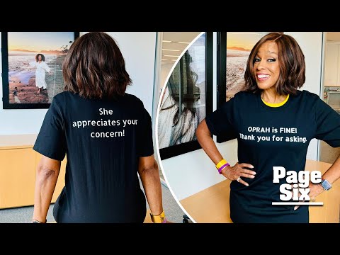 Gayle King gives cheeky update on Oprah Winfrey’s stomach flu ER visit