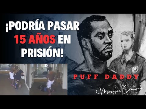 Así lucía Puff Daddy el día de su juicio LENGUAJE CORPORAL